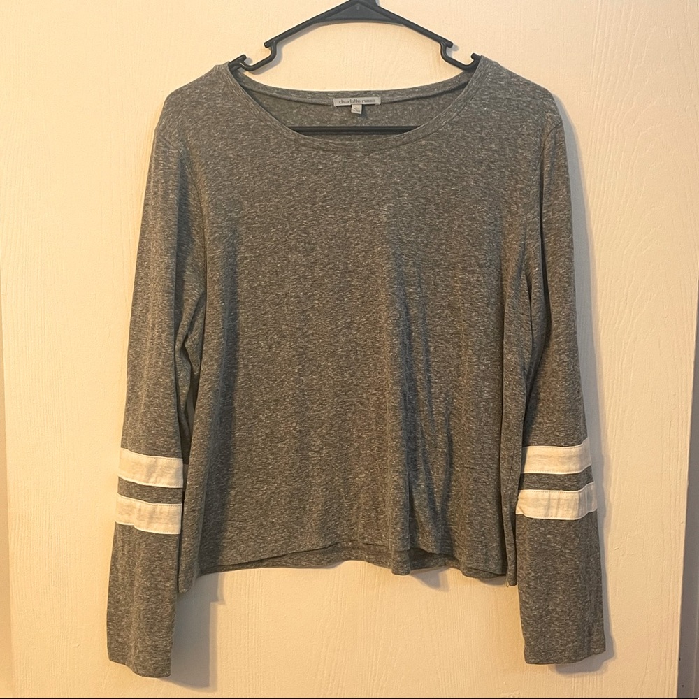 Light Gray Crop Top